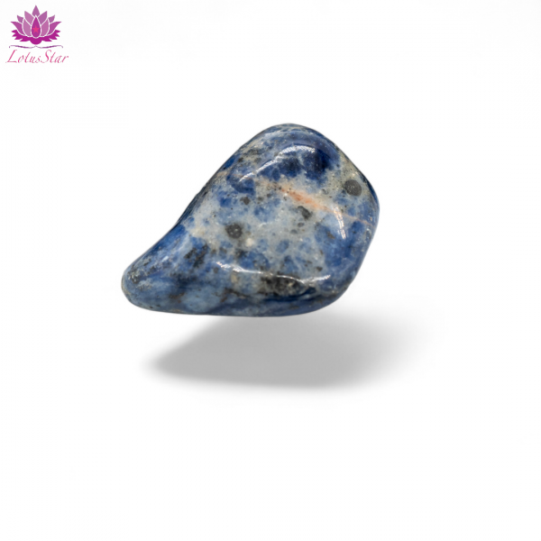 Spotted Blue Sodalite - Medium - Tumblestone - Image 4