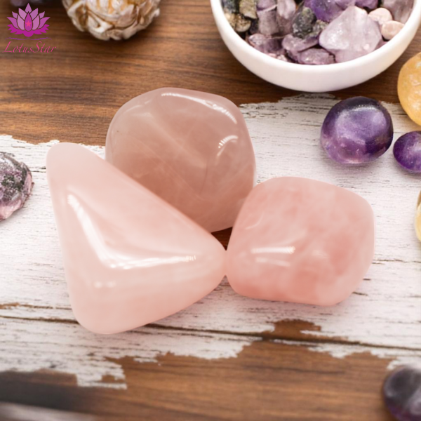Rose Quartz - XL - Tumblestone (Brazil) - Image 3